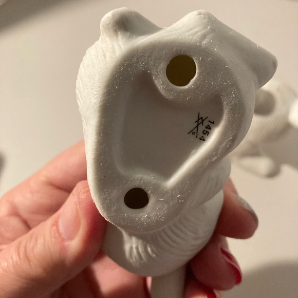 Vintage Homco set of three rabbits #1454 - Picture 7 of 9